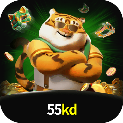 Imagem promocional da 55kd mostrando a plataforma e suas vantagens